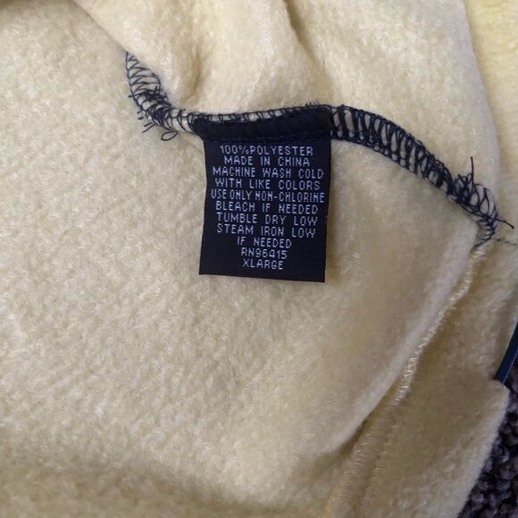 Massive outdoor blue & yellow color block 1/4 zip fleece. Size XL. NWT - Picture 7 of 7